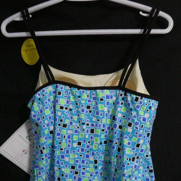 IT FIGURES! | size 12 | Swimsuit Top | Double Spaghetti Strap | NWT - Picture 14 of 16